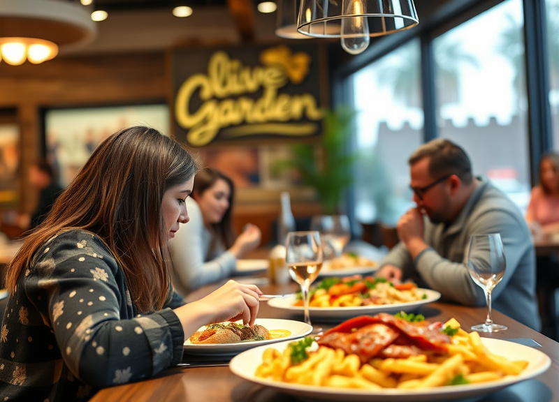Ordering Gluten-Sensitive At Olive Garden