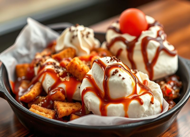 Shareable Skillet & Sundae Options